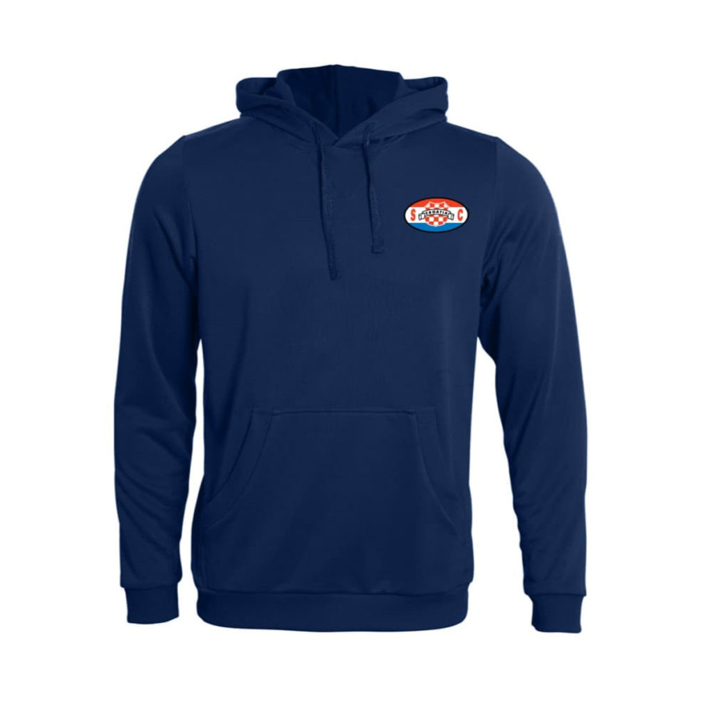 Croatia SC Vancouver Admiral Crew Training Hoodie - Navy